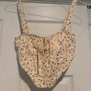 Princess Polly- Hanna Top Yellow